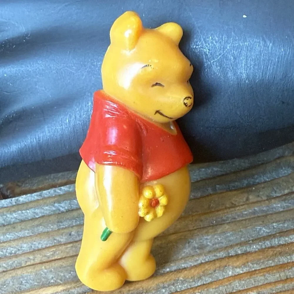 Vintage Walt Disney Winnie the Pooh Lapel Pin 1970's Hallmark Unique Keepsake
